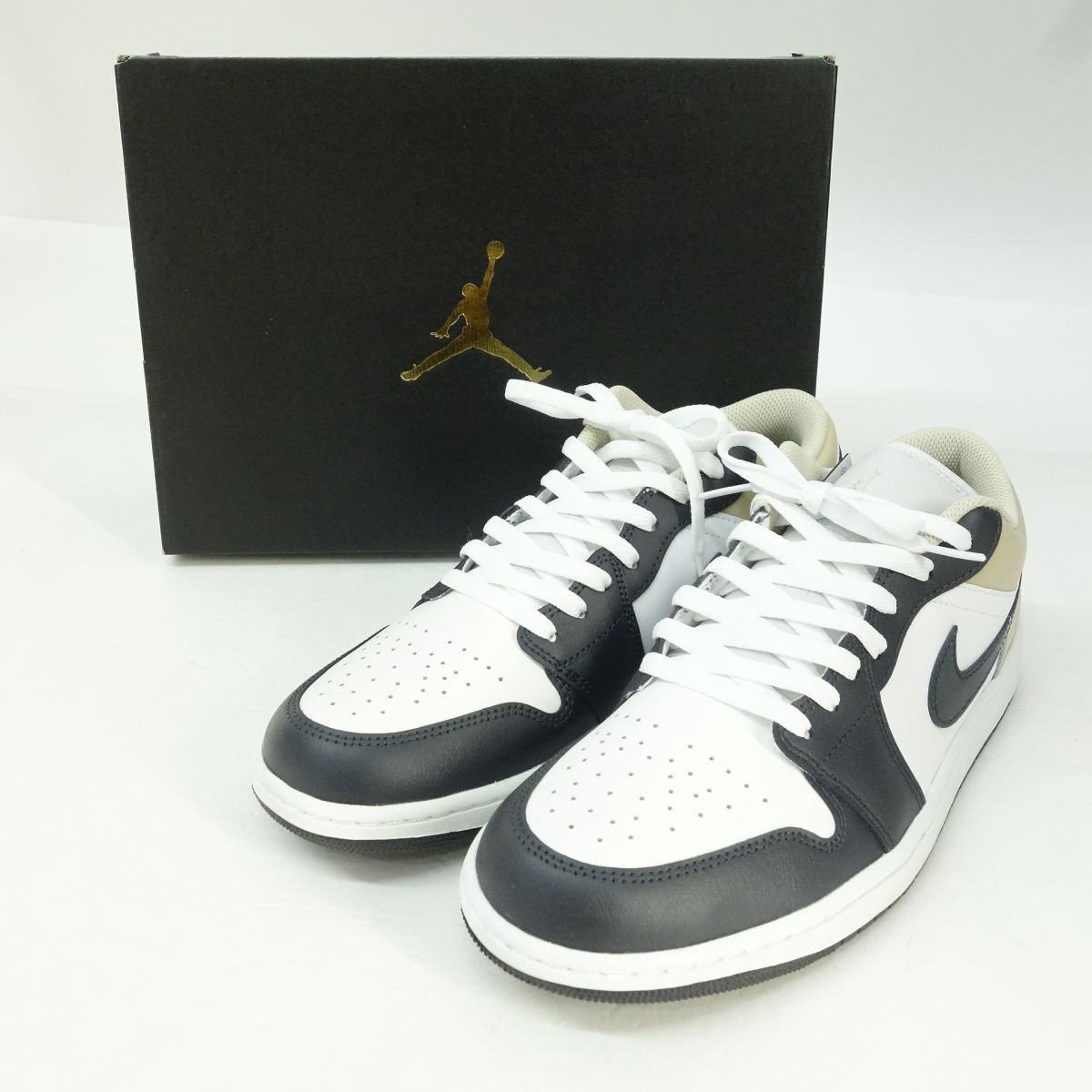 【未当て嵌める】NIKE ナイキ AIR JORDAN 1 LOW エアジョーダン 置き目 553558-153 US10.5 28.5糎 箱有