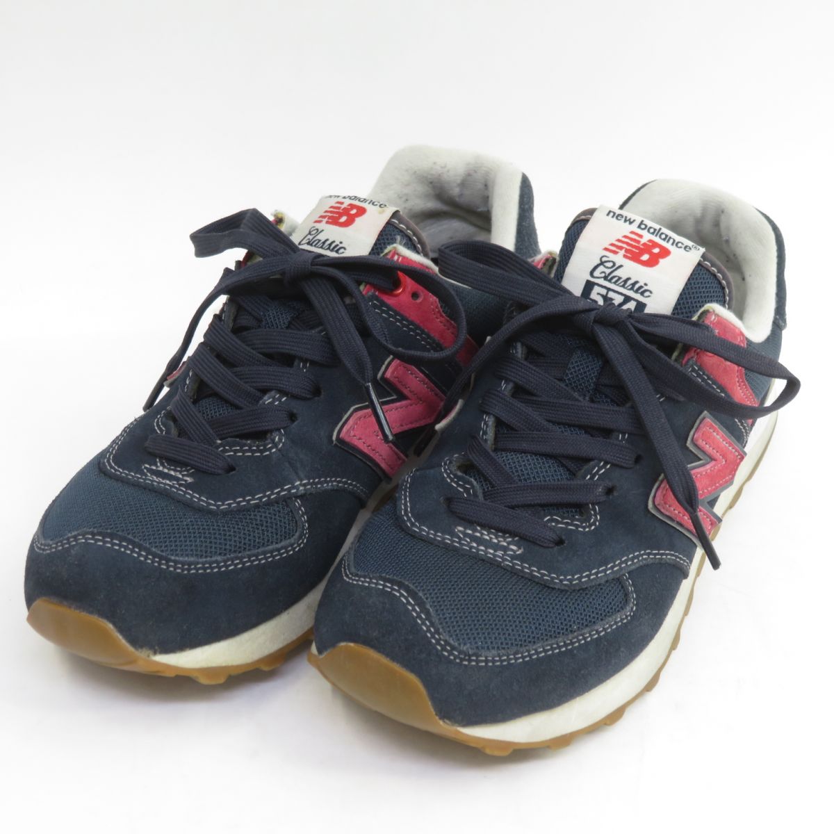 New balance ニューバランス M574M WH スニーカー US12D/30cm 靴 スエード WHEAT ブラウン 橙黄色 未使用品 newbalance ニューバランス スニーカー M574 ホワイト WTJ