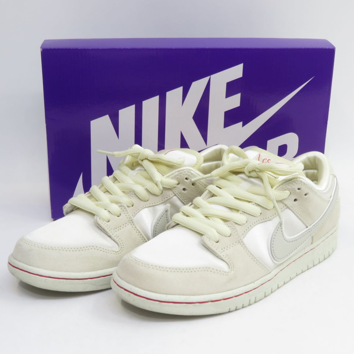 NIKE ナイキ SB DUNK LOW PRM ダンク 置き目 割り増し金 FZ5654-100 US8.5 26.5糎 箱有 ※中古
