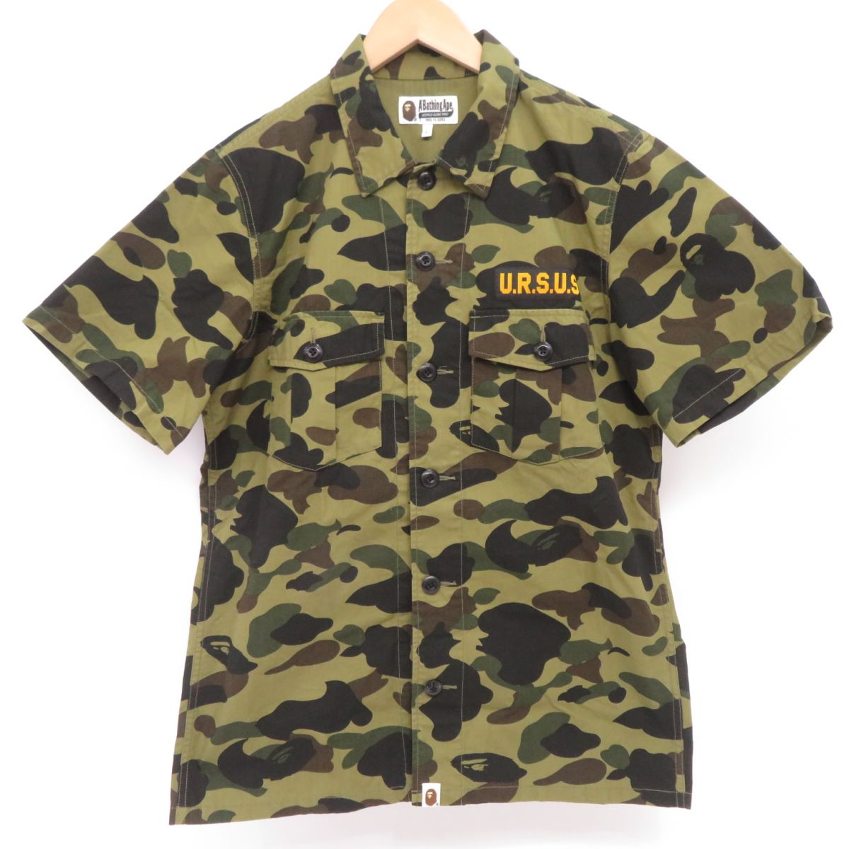 楽天市場】A BATHING APE カモフラ柄シャツ Mサイズ マルチ