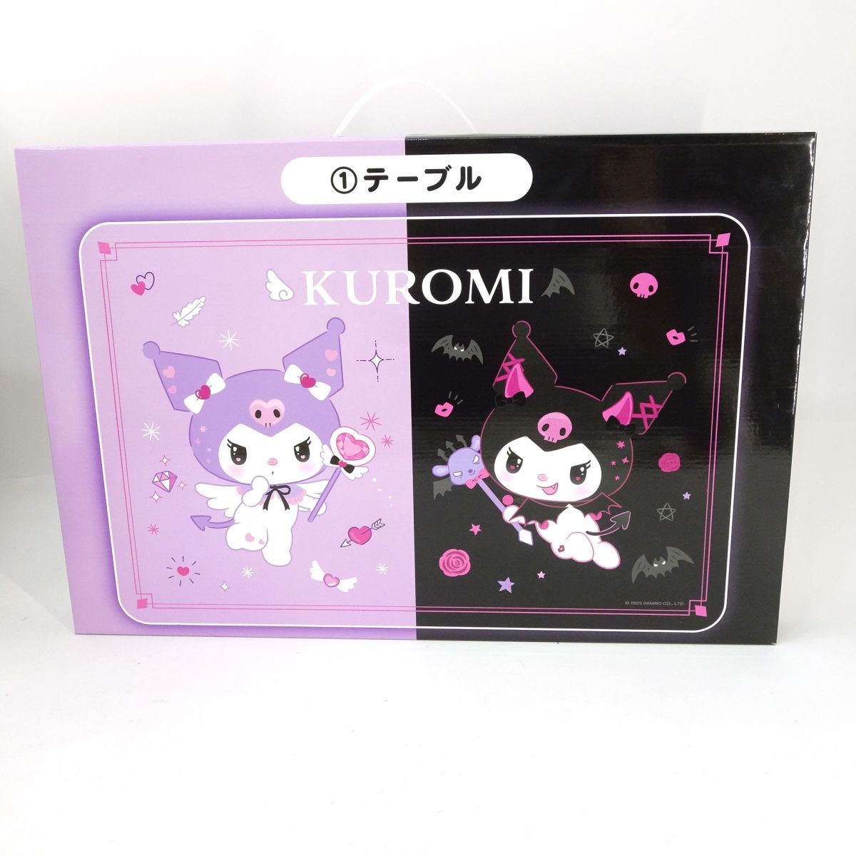 サンリオ　クロミ　当たりくじ　ラストワン賞顔形バッグu0026マットグレー サンリオ - サンリオ クロミ 当たりくじ ラストワン賞顔形バッグ