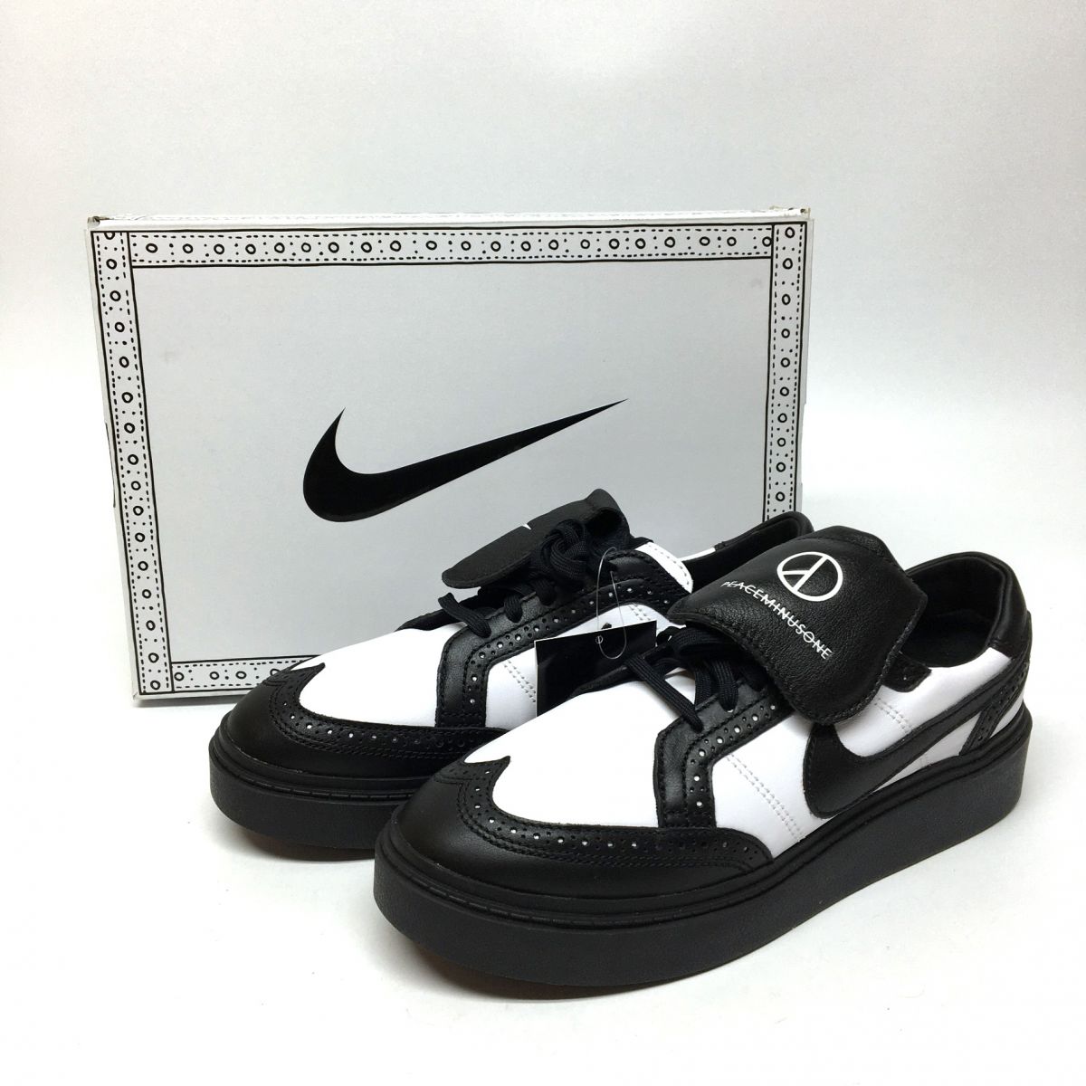 NIKE KWONDO 1 PEACEMINUSONE サイズ27.5 楽天市場】【中古】PEACEMINUSONE×NIKE KWONDO 1 White/G-DRAGON