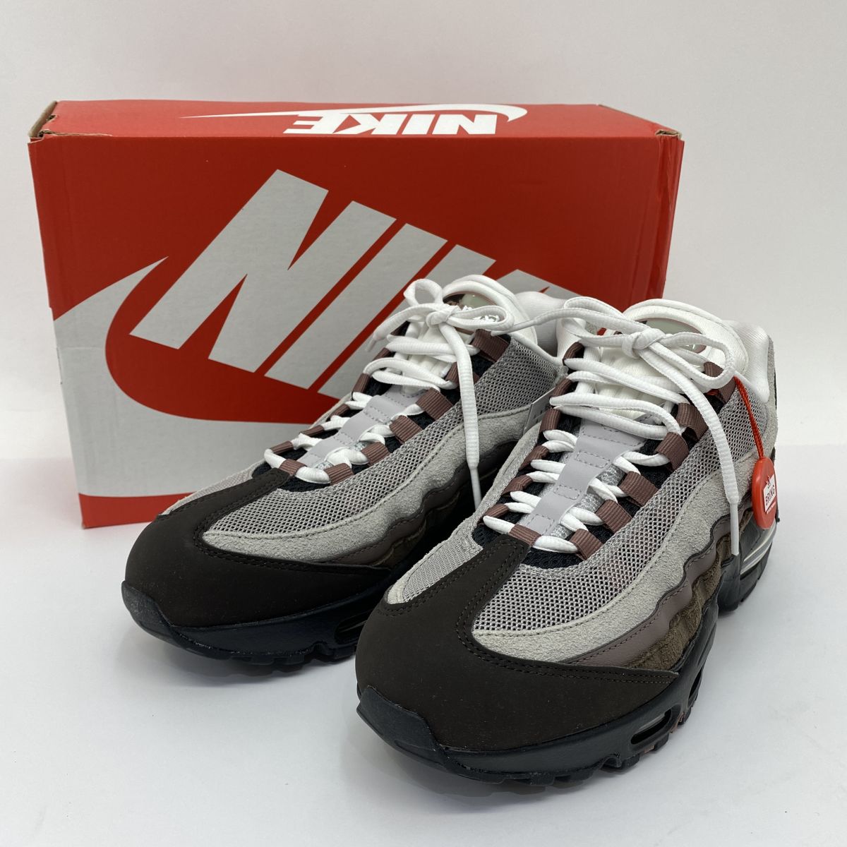 【未当てはめる】NIKE ナイキ W AIR MAX 95 BIG BUBBLE 大気圏マックス ビッグ砂上の楼閣 IB6396-200 US9 26糎 箱有
