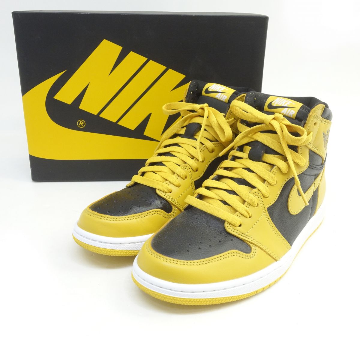 NIKE ナイキ AIR JORDAN 1 RETRO HIGH OG 大気圏 ジョーダン 1 レトロ 御機嫌 555088-701 US9 27糎 箱有 ※中古