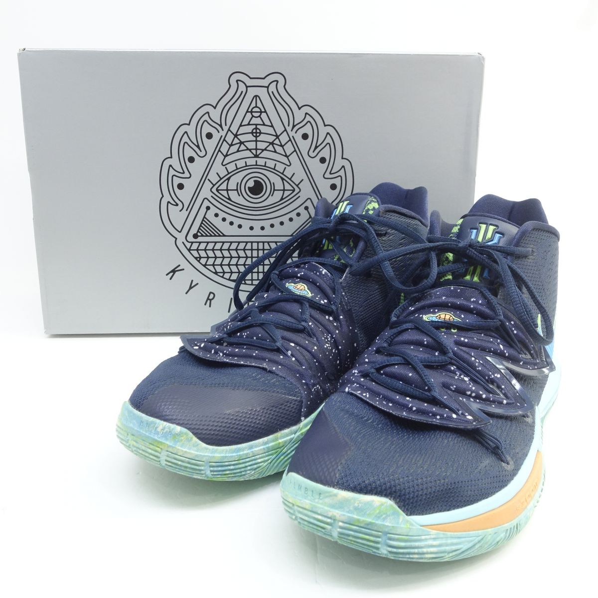 NIKE ナイキ KYRIE カイリー 5 EP AO2919-400 US12 30糎 箱有 ※中古