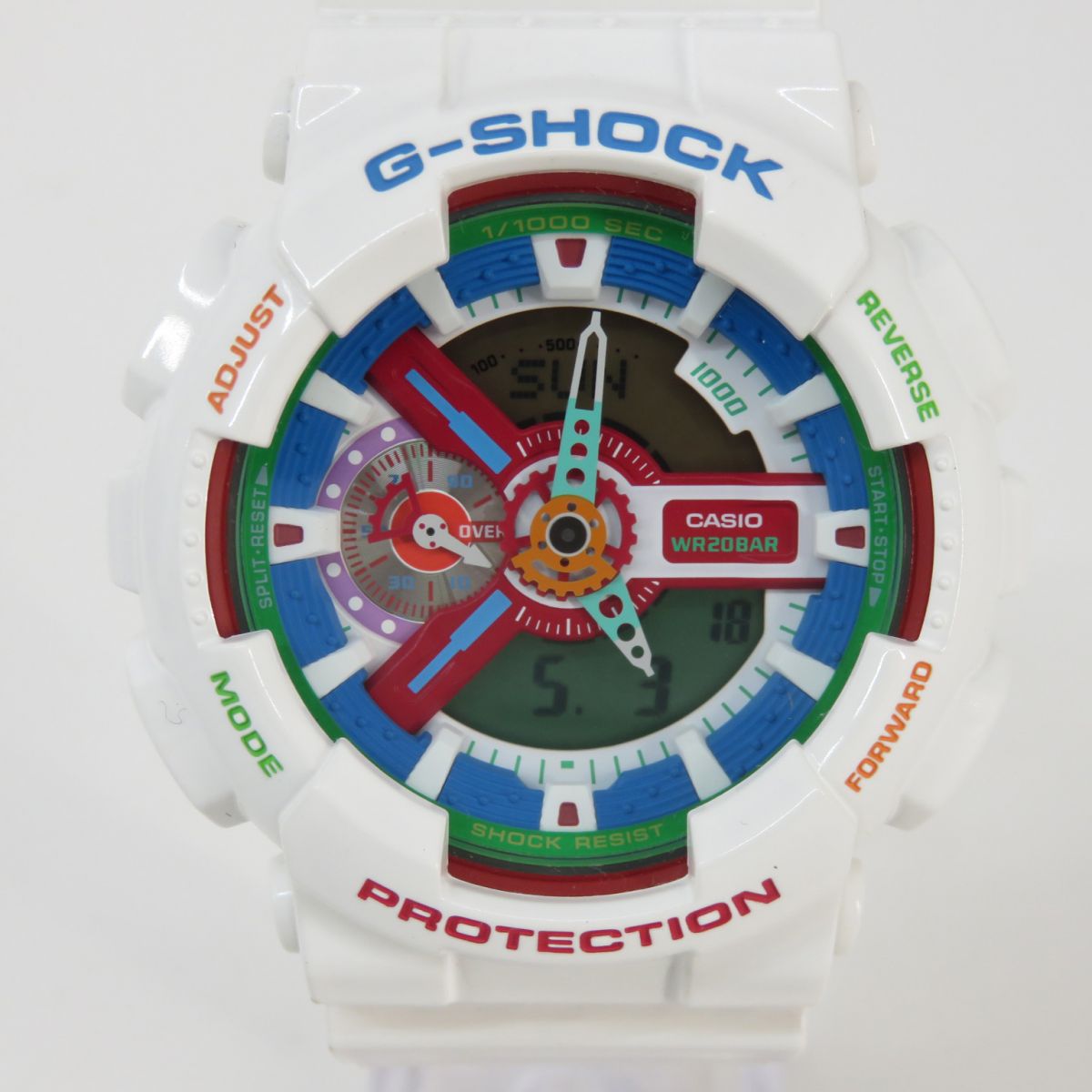 CASIO カシオ G-SHOCK Crazy Colors クレイジー・カラーズ GA-110MC-7AJF クオーツ 腕時計 ※中古