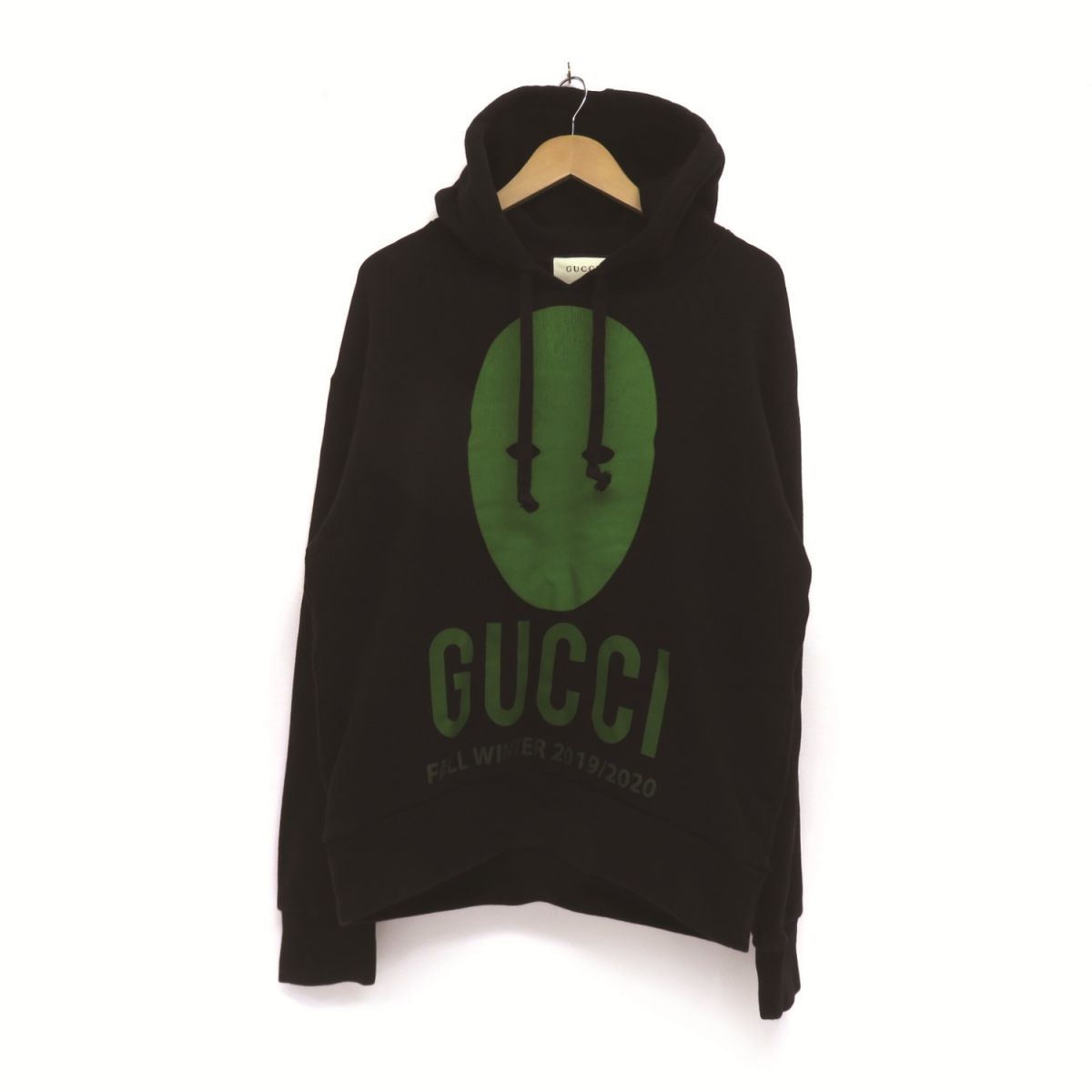 ○★新品 未使用 Gucci ロゴプリントフーディ 定番オーバーサイズ パーカー 中古・古着通販】GUCCI (グッチ) Gucci Printed hoodie/ジップ