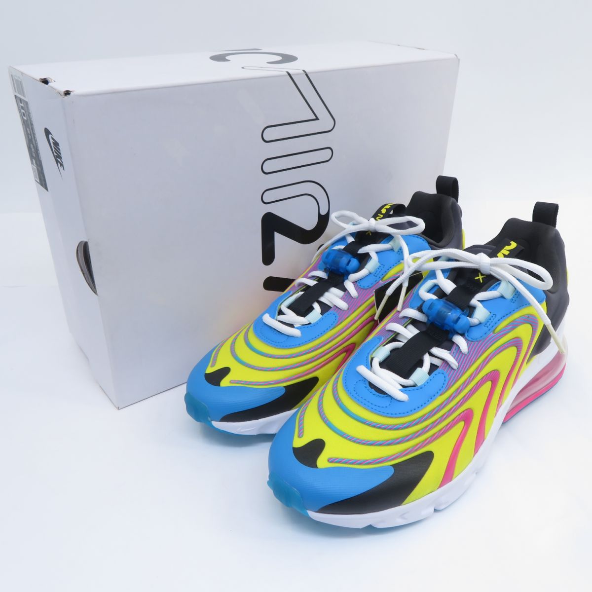 【未当て嵌める】NIKE ナイキ AIR MAX 270 REACT ENG エア湖マックス  リアクト CD0113-400 US10 28糎 箱有り