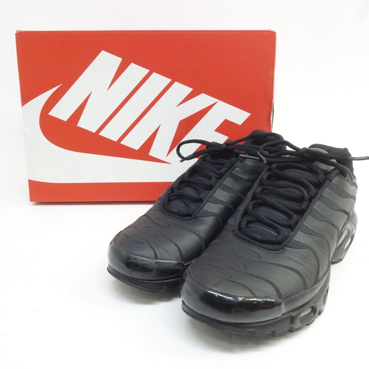 NIKE ナイキ AIR MAX PLUS エア湖マックス つけ加える AJ2029-001 US9.5 27.5珊 箱有 ※中古