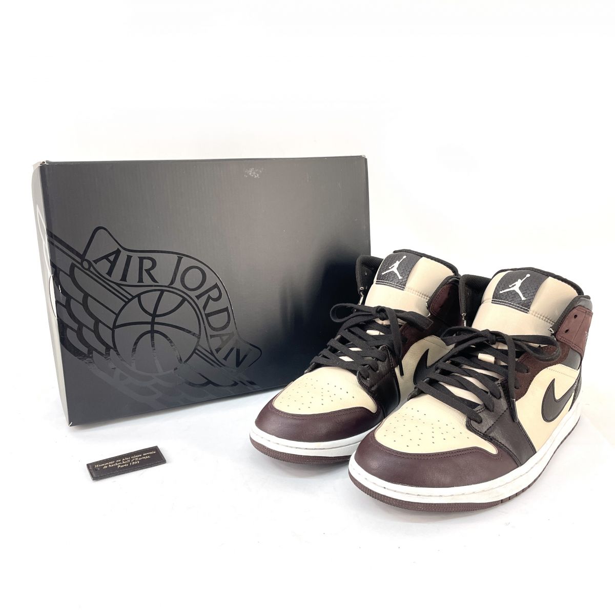 NIKE ナイキ AIR JORDAN 1 MID SE エアジョーダン ミッド FZ4359-200 US13 31cm 箱有 ※中古
