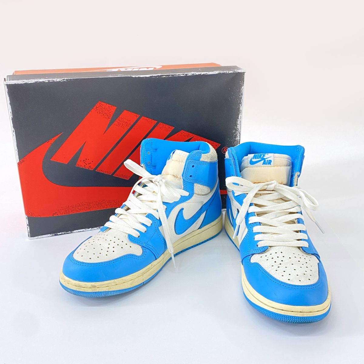 NIKE ナイキ AIR JORDAN 1 RETRO HIGH OG エア ジョーダン レトロ ハイ オリジナル DZ54855-402 US9 27cm 箱有 ※中古