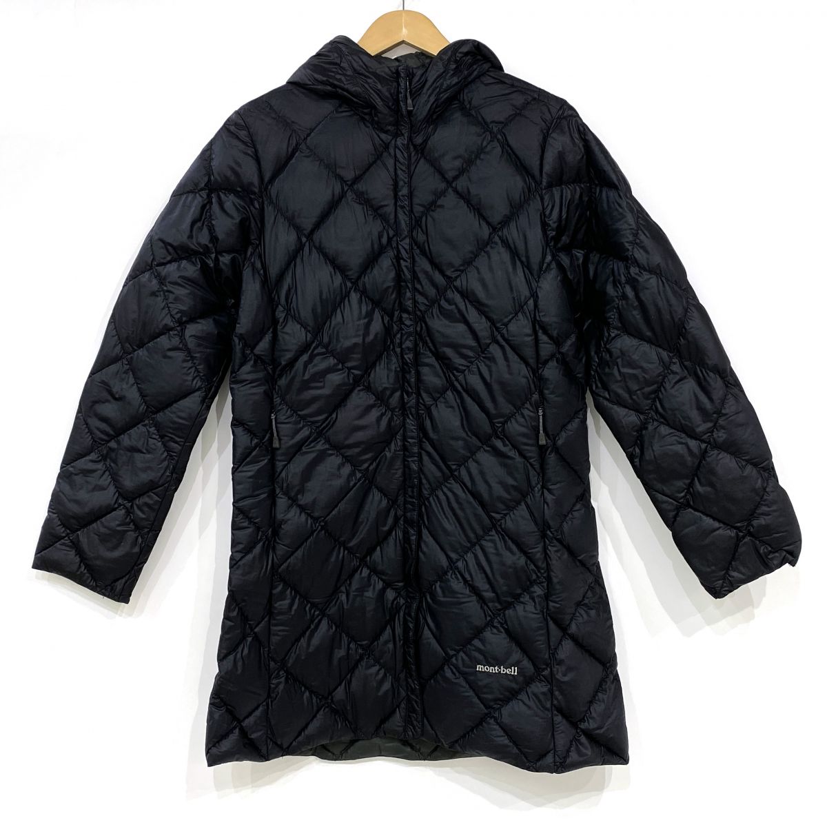 mont-bell モンベル スペリオダウントラベルコート 1101481 ブラック XLサイズ レディース ※中古