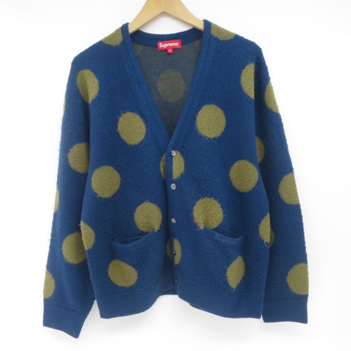 楽天市場】SUPREME 20ss Brushed Polka Dot Cardigan Sサイズ