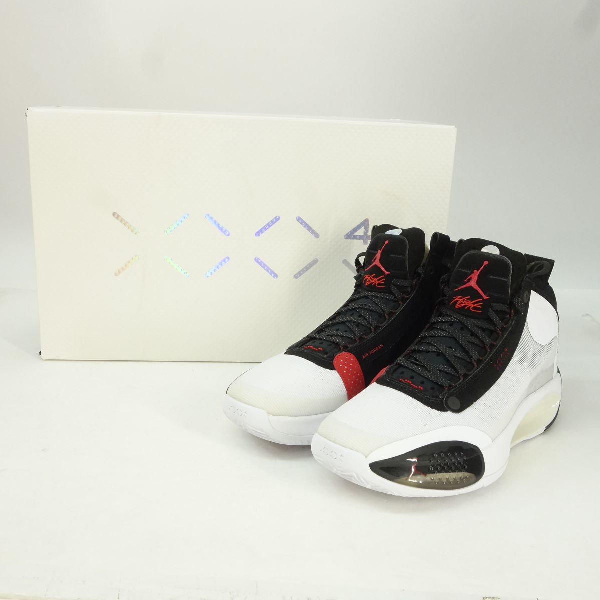 【未当て嵌める】NIKE ナイキ AIR JORDAN 34 PF エアジョーダン BQ3381-100 US9 27糎 箱有