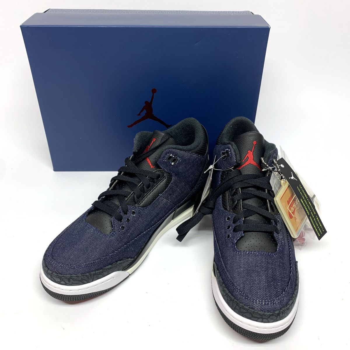 【新古品】 NIKE リーヴァイズジーンズ × ナイキ AIR JORDAN 3 RTR LSC INDIGO SP エア湖 ジョーダン 28.0珊 IH7959-400 箱あり 【津山店】