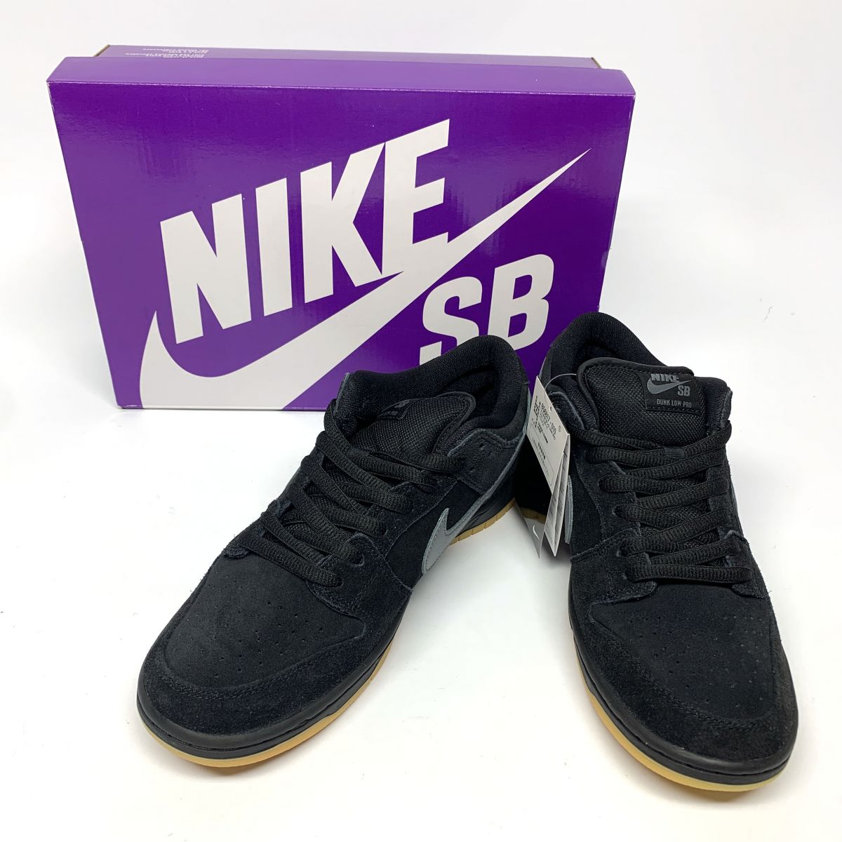 【新古品】 NIKE ナイキ SB Dunk LOW PRO ナイキ SB ダンク 置き目 スニーカー US10 28.0珊  BQ6817-010 箱あり 【津山店】