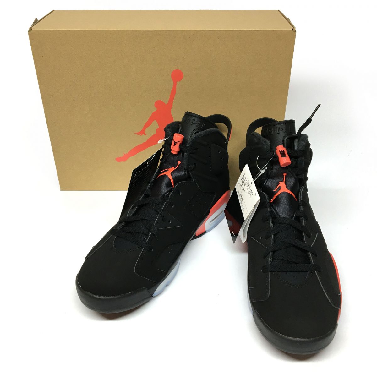 【新古品】 NIKE ナイキ AIR JORDAN 6 RETRO 大気圏 ジョーダン 6 US10 28.0糎 CT8529-001 箱あり 【津山店】
