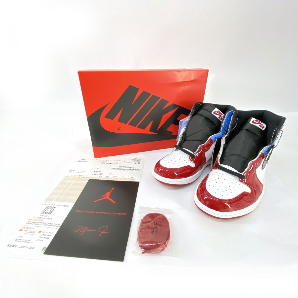 【未当て嵌める】NIKE ナイキ AIR JORDAN 1 RETRO HIGH OG FEARLESS エアジョーダン CK5666-100 US10 28糎 箱有