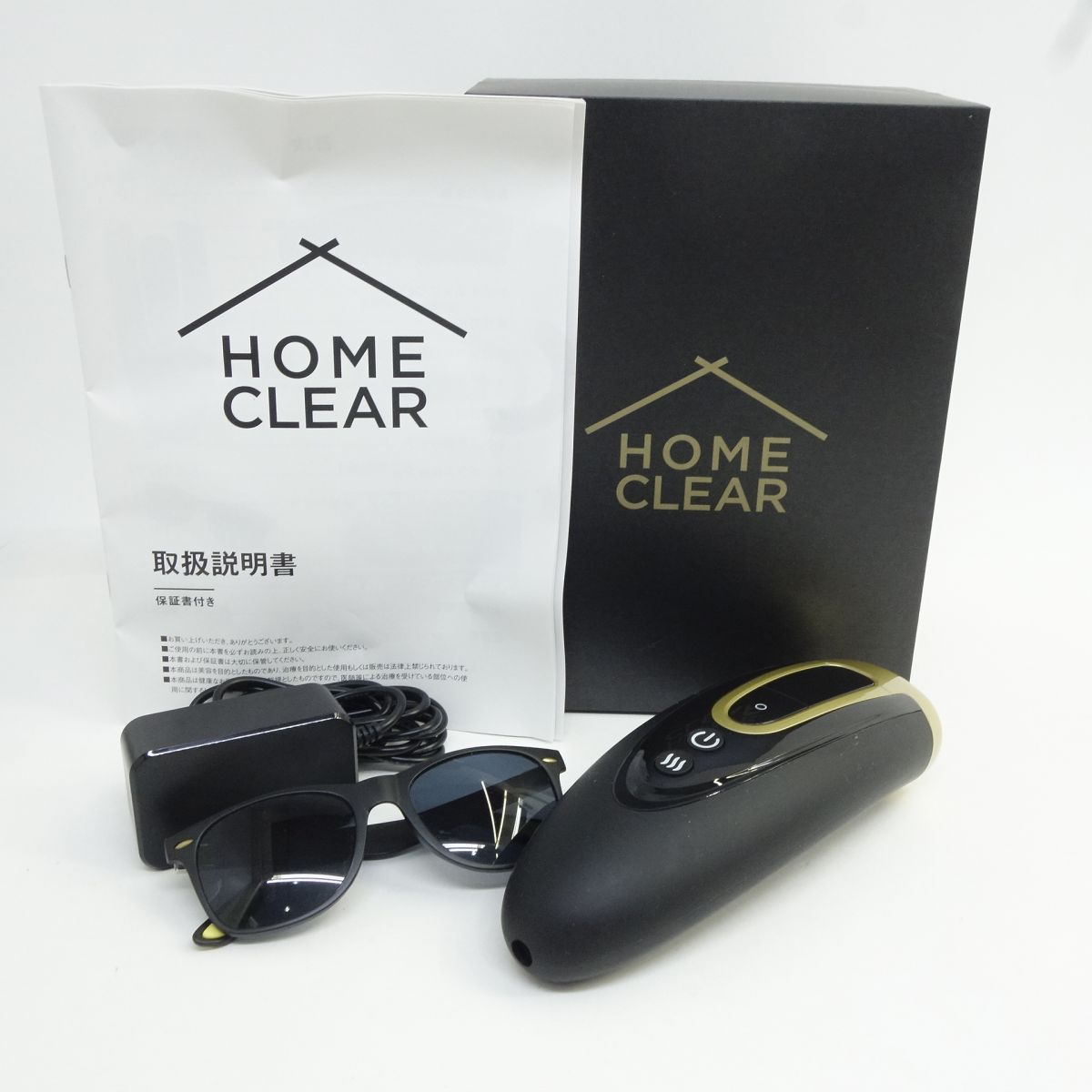 MCLEAR エムクリア HOME CLEAR 養護ホームせつ然たる 身寄り用光脱毛器 ※中古
