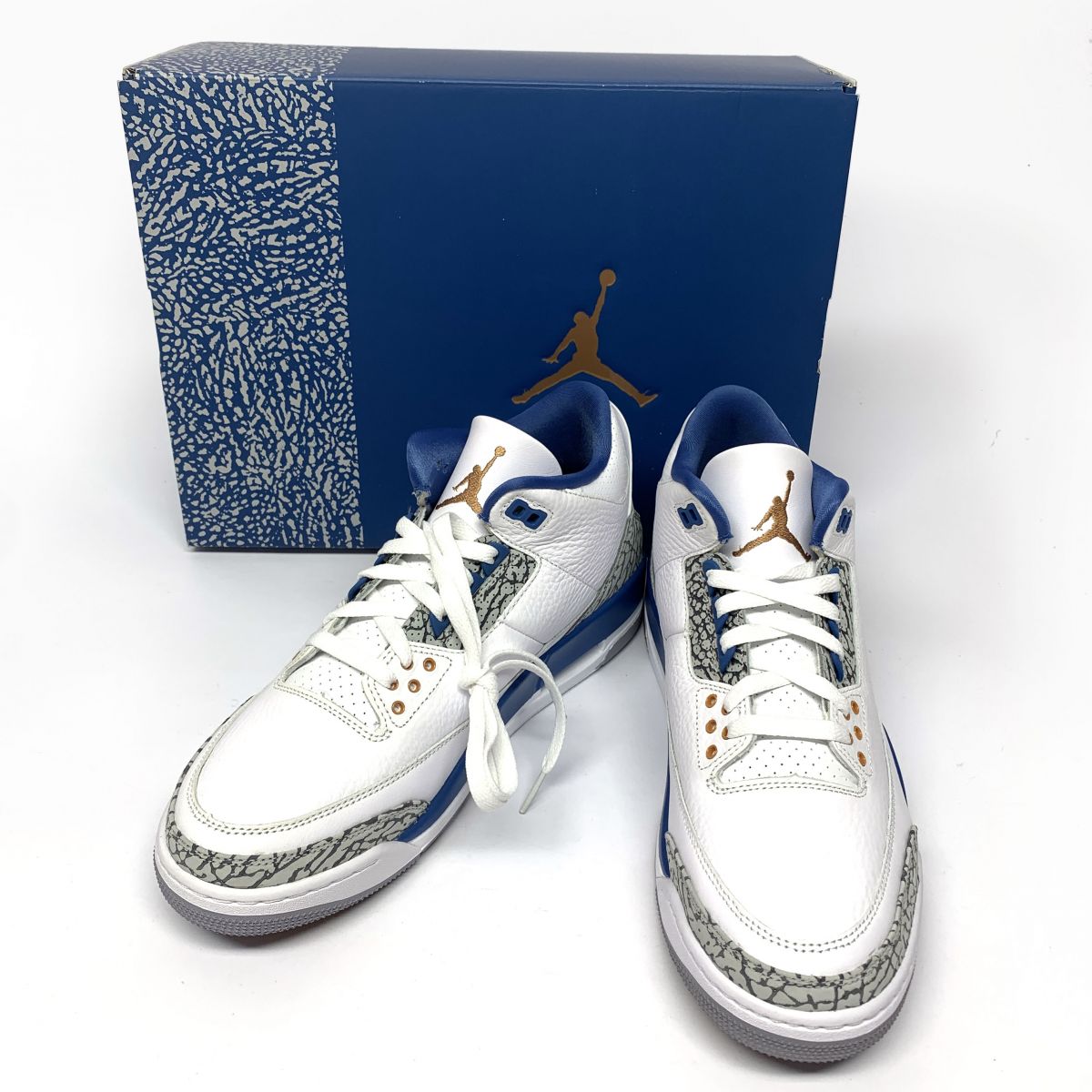 【未当てはめる】 NIKE ナイキ AIR JORDAN 3 RETRO エアジョーダン3レトロ スニーカー 28.5糎 CT8532-148 箱あり 【津山店】