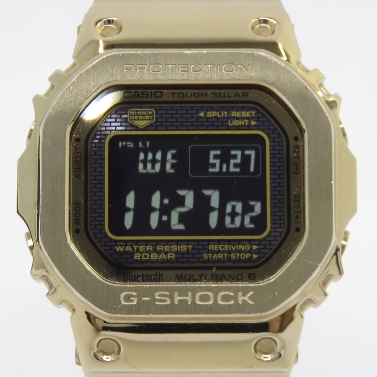 CASIO カシオ G-SHOCK 移動性繋がり GMW-B5000GD-9JF 手ごわいソーラー ウォッチ ※中古