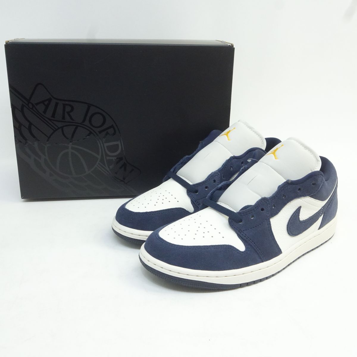 【未当てはめる】NIKE ナイキ AIR JORDAN 1 LOW SE エアジョーダン IO7448-400 US9 27糎 箱有