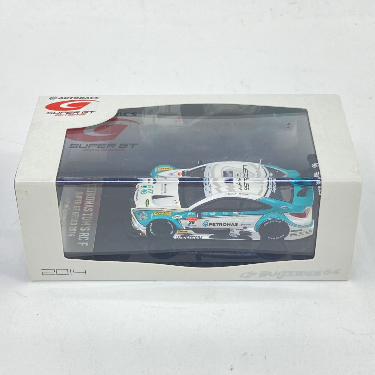 バグジーズ PETRONAS TOM’S RC F No.36 SUPER GT GT500 2014 ミニカー ※中古