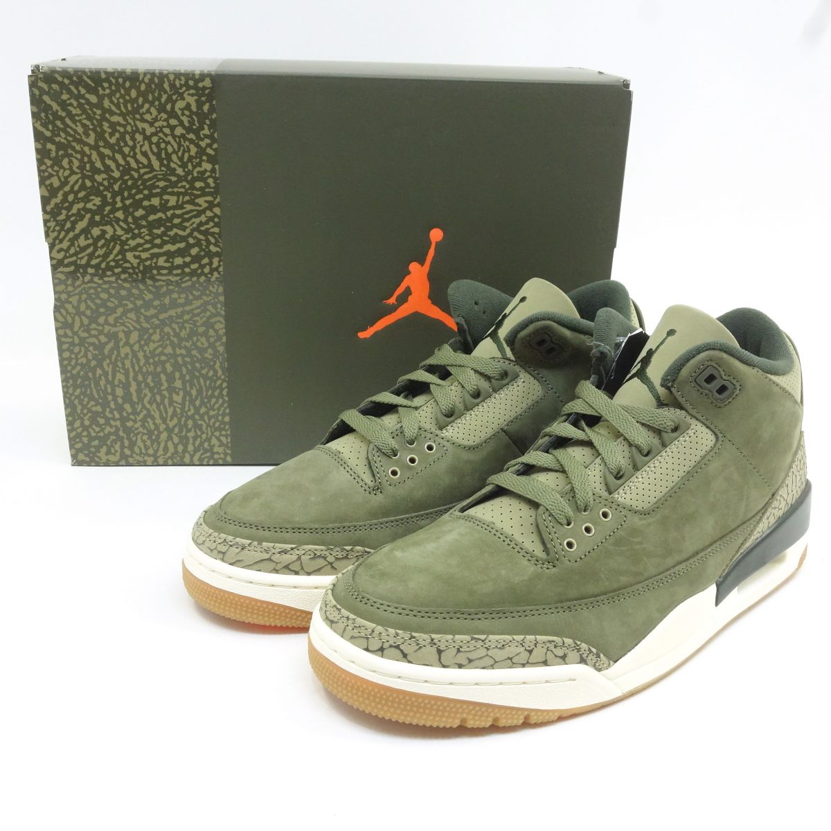【未当て嵌める】NIKE ナイキ AIR JORDAN 3 RETRO エアジョーダン レトロ DN3707-202 US9.5 27.5珊 箱有