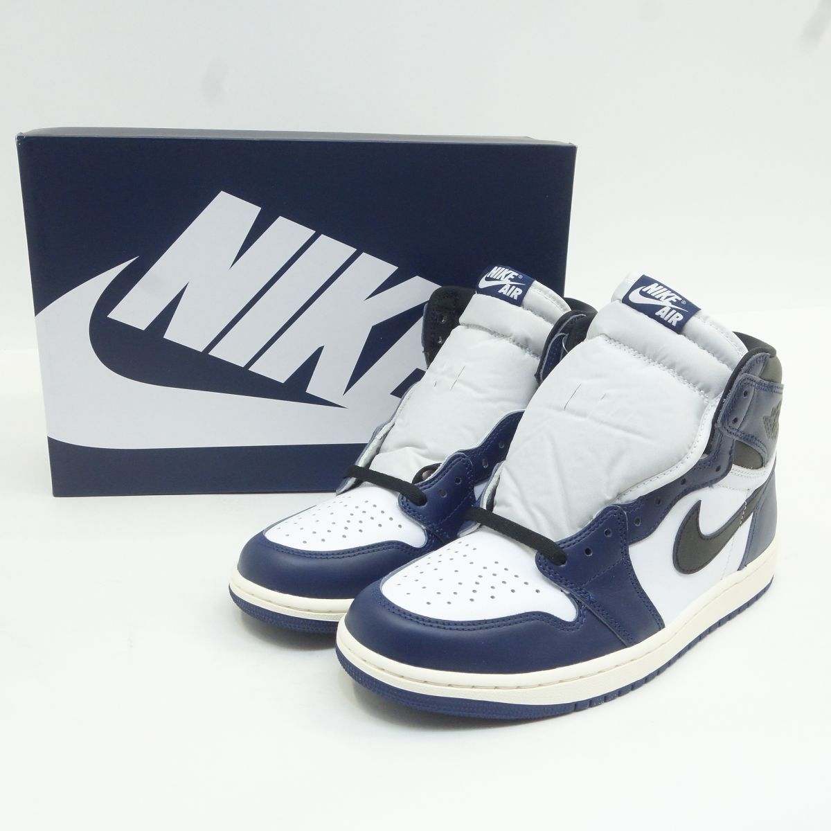 【未当て嵌める】NIKE ナイキ AIR JORDAN 1 RETRO HIGH OG エアジョーダン レトロ DZ5485-401 US9.5 27.5珊 箱有
