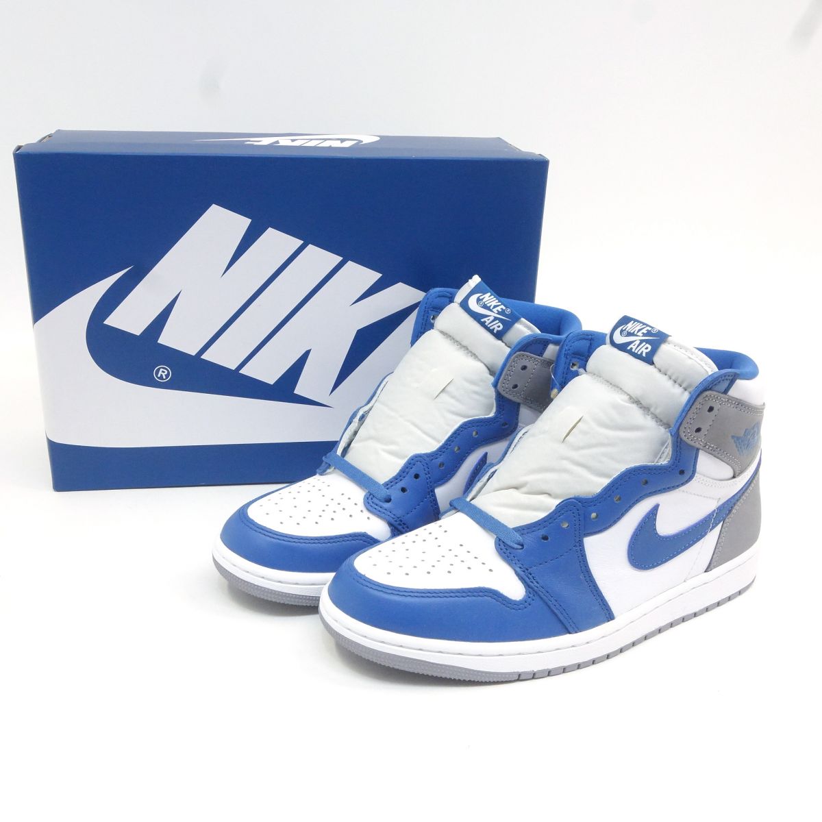 【未当て嵌める】NIKE AIR JORDAN 1 RETRO HIGH OG ナイキ エア湖 ジョーダン 1 レトロ ご機嫌 DZ5485-410 US9 27珊 箱有
