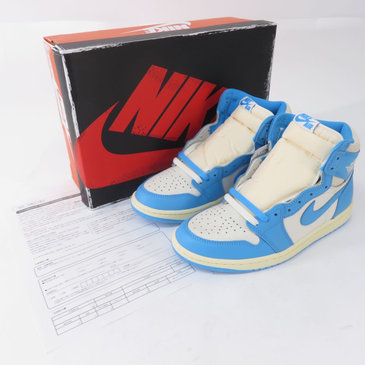 【未当て嵌める】NIKE ナイキ AIR JORDAN 1 RETRO HIGH OG エアジョーダン レトロ DZ5485-402 US9 27珊 箱有