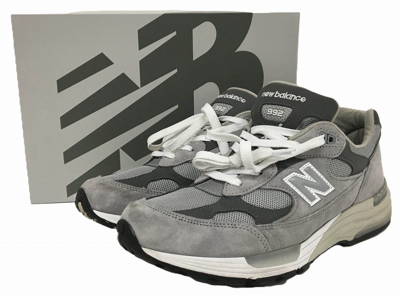 【New Balance】 U992GY スニーカー ◇アメリカ製 楽天市場】NEW BALANCE U992GY MADE IN U.S.A GRAY u992gy