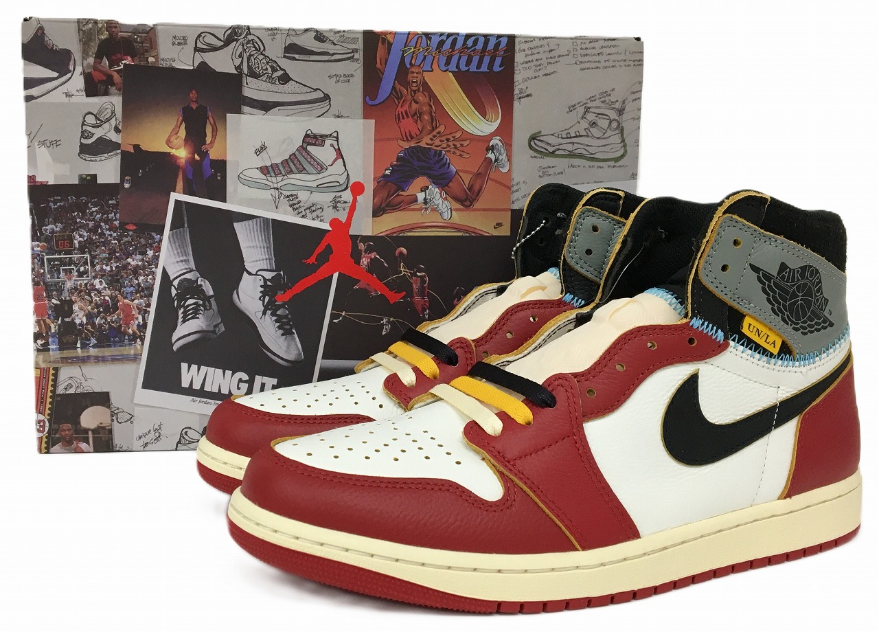 シューズ(男性用) Nike Air Jordan 1 Retro UN/LA 26cm Amazon | [ナイキ] AIR JORDAN 1 RETRO HIGH OG 【UNC】 エア
