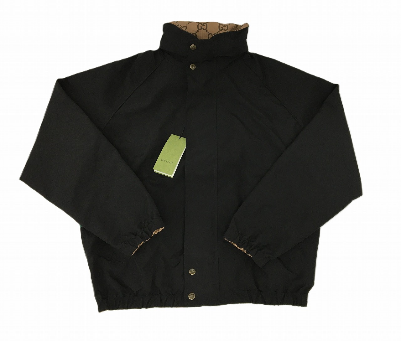 【美品】GUCCI(グッチ) 722511 ZALX2 1043 GG帆布 リヴァーシブル 上衣 メンズ 48大きさ【長崎時津店】