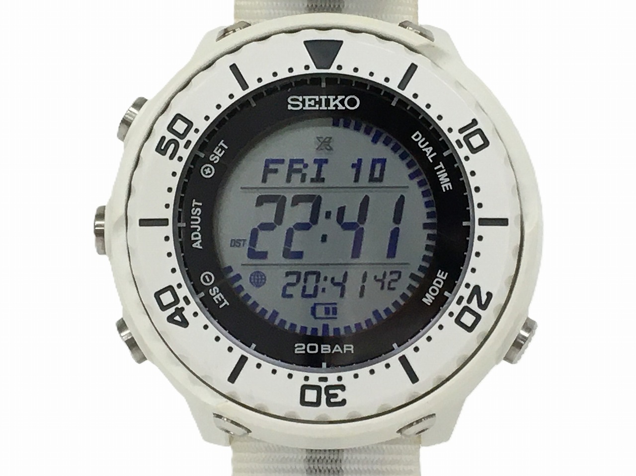 SEIKO ソーラー プロスペックス フィールドマスターS802-00A0 SEIKO プロスペックス S802-00A0 フィールドマスター ソーラー SEIKO