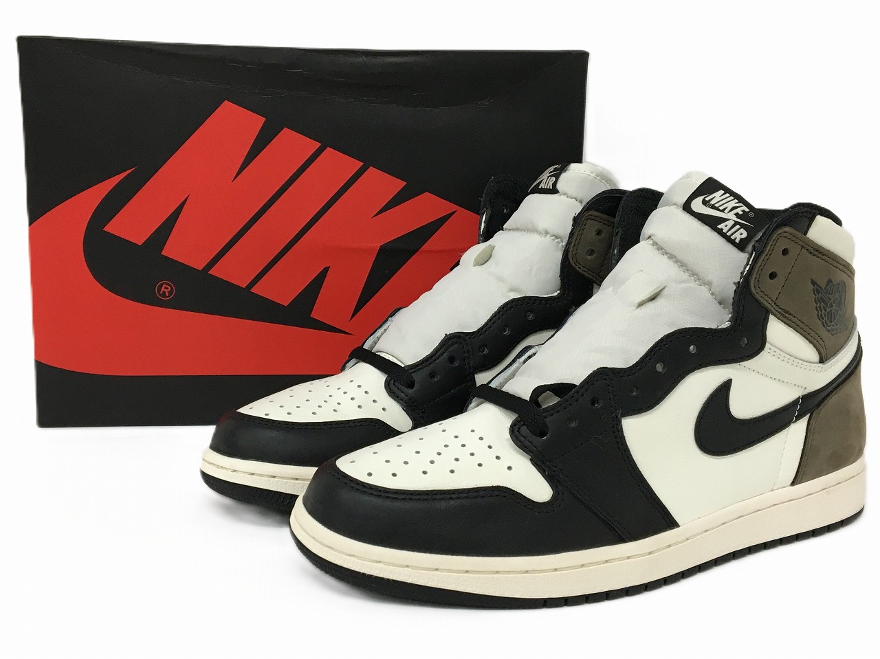 楽天市場】NIKE 2020 AIR JORDAN 1 RETRO HIGH OG DARK MOCHA 27.0cm