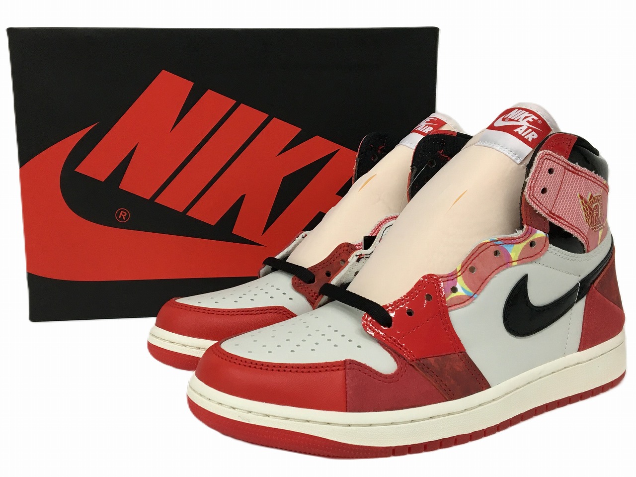 楽天市場】NIKE AIR JORDAN 1 RETRO HIGH OG GS 【SPIDER-MAN ORIGIN