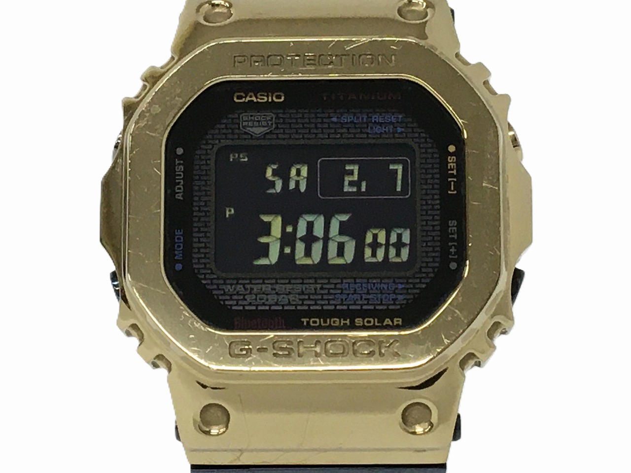 【中古】 CASIO G-SHOCK FULL METAL 5000 SERIES GMW-B5000TR-9JR タフソーラー Bluetooth モバイルリンク カシオ Gショック 腕時計【長崎時津店】