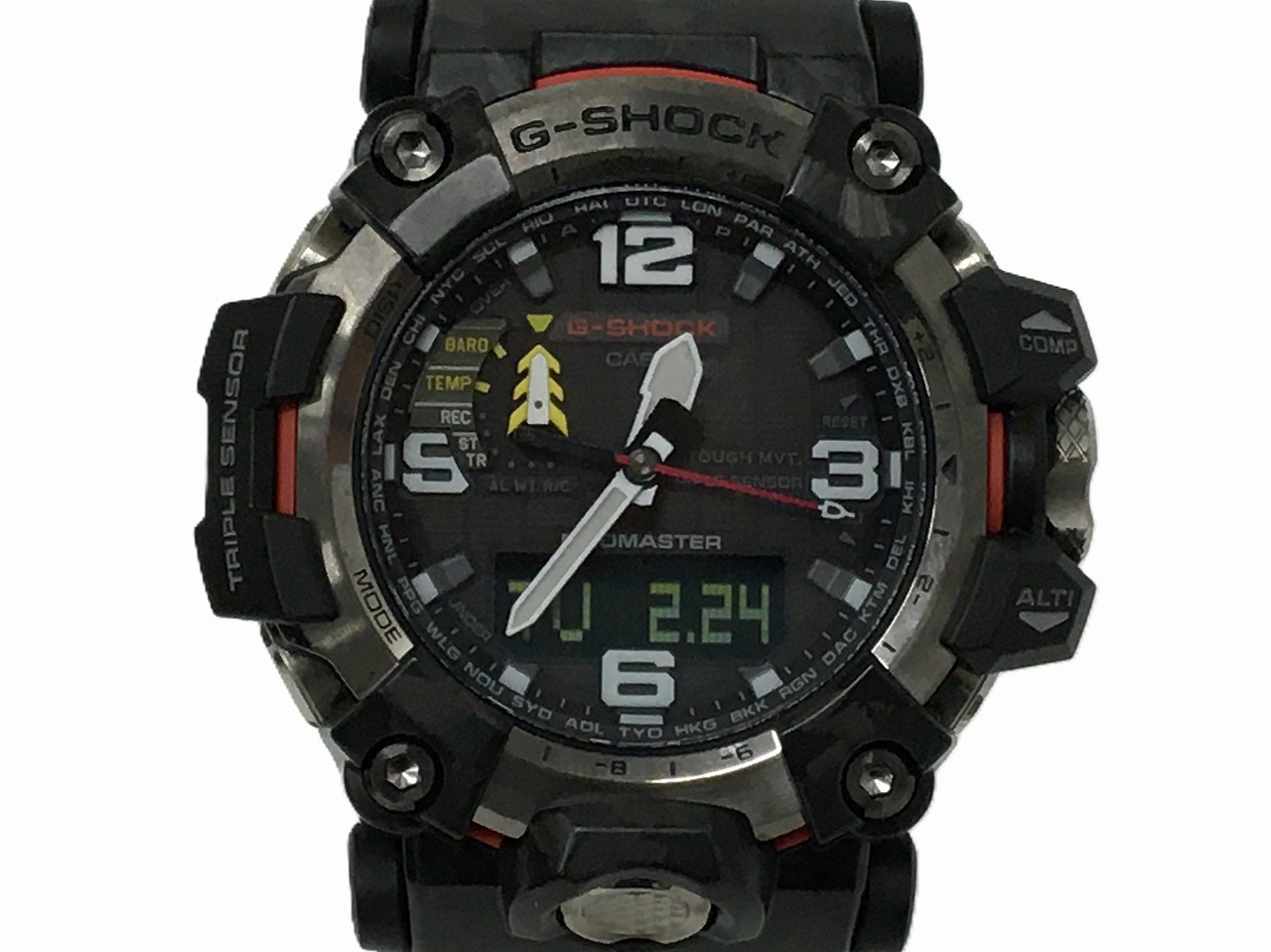 【中古】CASIO G-SHOCK  MASTER OF G - LAND MUDMASTER GWG-2000-1A3JF MULTIBAND6 手ごわいソーラー カシオ Gぼうぜん自失  ウォッチ【長崎時津店】