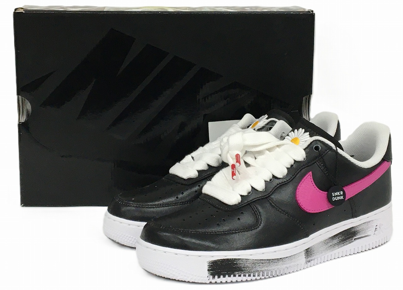 【未当て嵌める】PEACEMINUSONE × Nike Air Force 1 Low \u002707 Para-Noise 3.0 \"Black and Multi-Color\"" / G-DRAGON AQ3692-004 ピースマイナスワン × ナイキ 空軍1 置き目 \u002707 パラノイズ3.0 スニーカー 27.0糎【長崎時津店】"