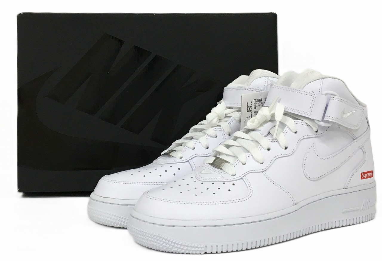 【未当てはめる】NIKE × SUPREME AIR FORCE 1 MID SP  \