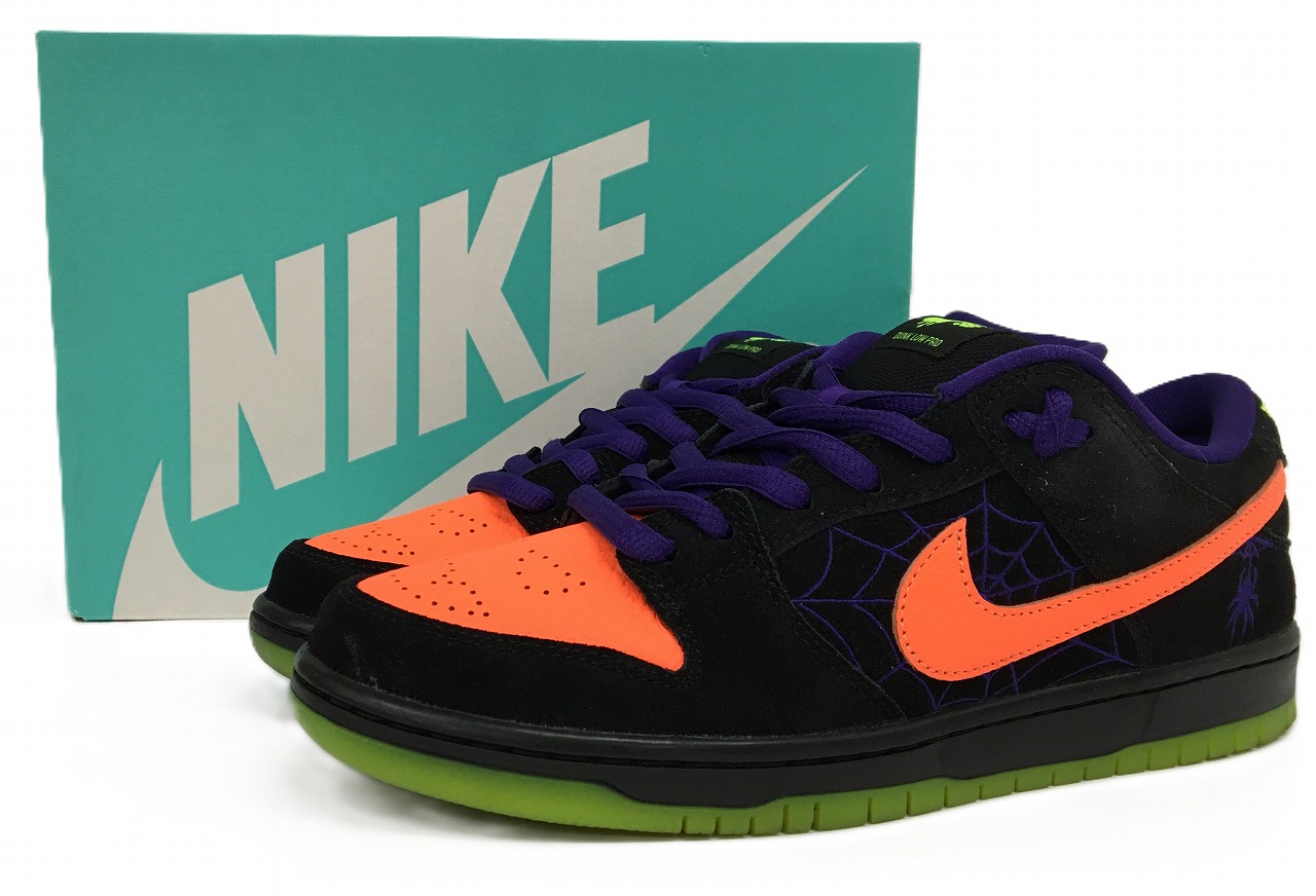 【中古】NIKE SB DUNK LOW PRO "NIGHT OF MISCHIEF" BQ6817-006 ナイキ SB ダンク ロー プロ "ナイト オブ ミスチーフ" スニーカー 27.5cm【長崎時津店】｜FIVE MALL