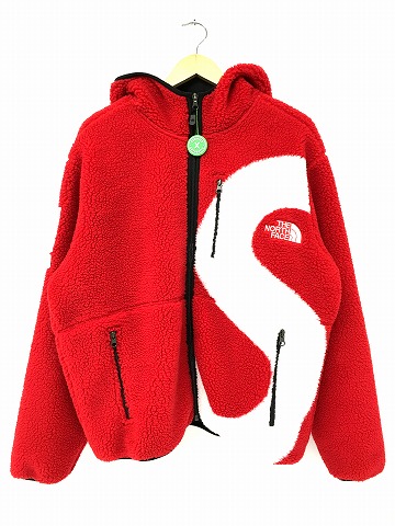 楽天市場】20FW Supreme × The North Face logo hooded fleece jacket