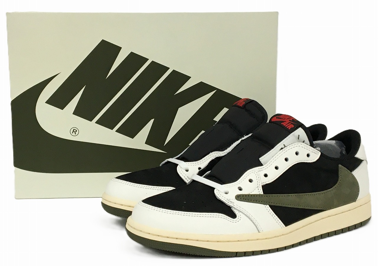 【未使用】 NIKE × TRAVIS SCOTT WMNS AIR JORDAN 1 LOW OG SP \