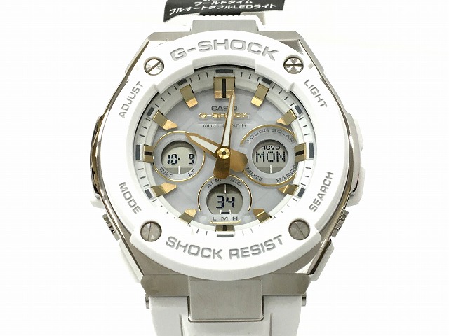 【中古】 CASIO G-SHOCK G-STEEL Mid Size Series GST-W300-7AJF カシオ ジーショック 腕時計 デジアナ 電波ソーラー マルチバンド6【長崎時津店】