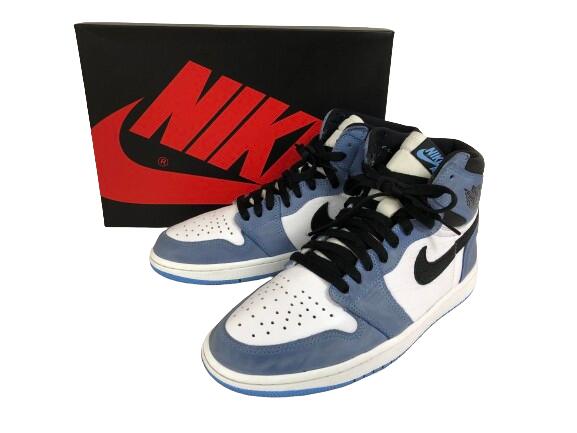 【中古】 Nike Air Jordan 1 High OG "University Blue" 555088-134 27.0cm ナイキ エアジョーダン1 ハイ OG "ユニバーシティブルー" メンズ スニーカー【広田店】｜FIVE MALL 15,246円
