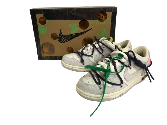 【中古】NIKE×Off-White “ナイキ×オフホワイト” DUNK LOW 1 OF 50 \