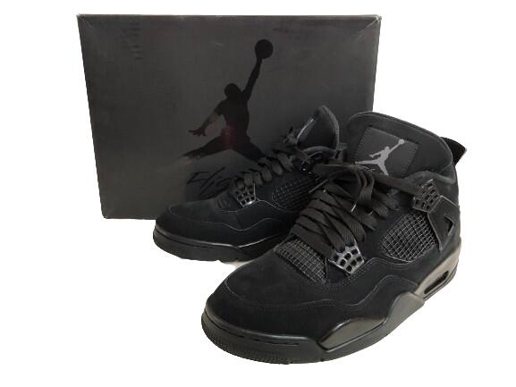楽天市場】NIKE AIR JORDAN 4 RETRO (GS) BLACK CAT black/black-lt