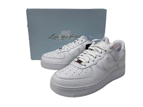 【未当て嵌める】NIKE×DRAKE NOCTA  \"ナイキ×ドレイク ノクタ\"" AIR FORCE 1 LOW \""CERTIFIED LOVER BOY\"" 空軍1 置き目 サーティファイド 思われ人 男の子 CZ8065-100 スニーカー 大きさ27.0糎【広田店】"
