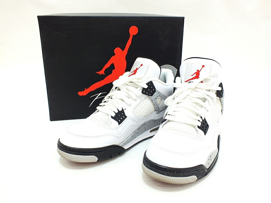 楽天市場】【送料無料】NIKE AIR JORDAN 4 RETRO OG CEMENT
